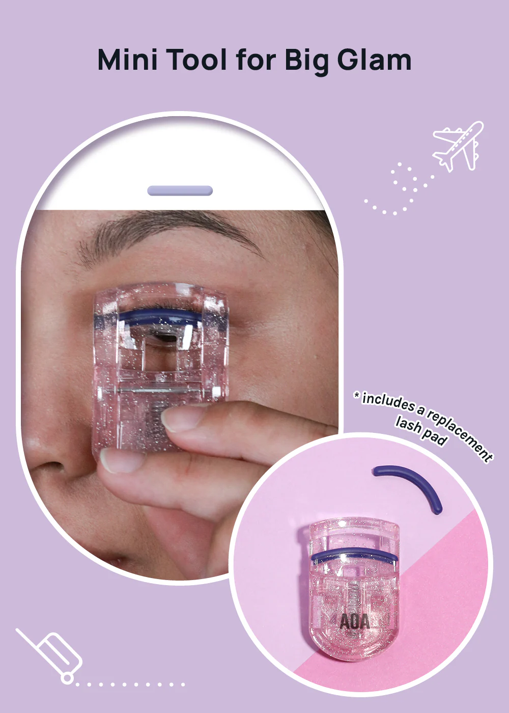AOA Travel Eyelash Curler - Image 2
