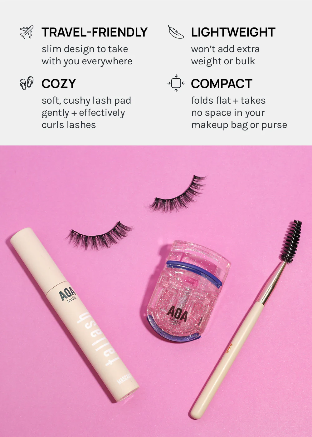 AOA Travel Eyelash Curler - Image 4