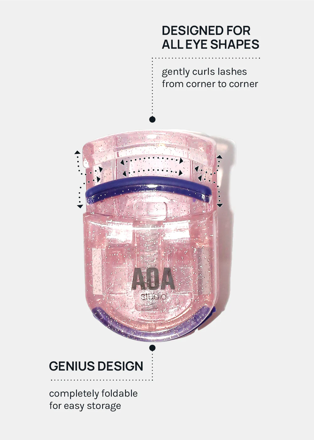 AOA Travel Eyelash Curler - Image 5