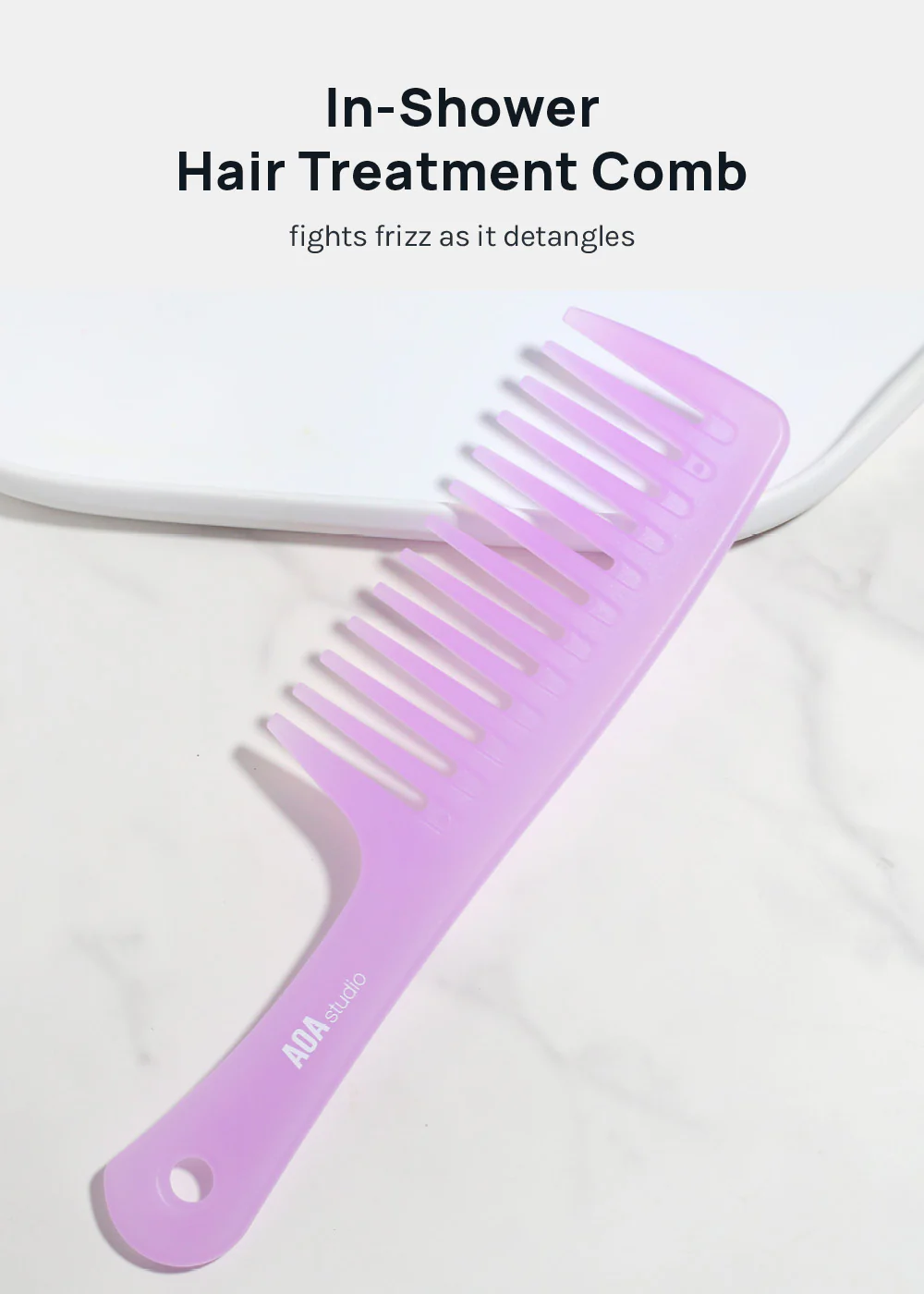 AOA Wide Tooth Detangling Comb - Image 2