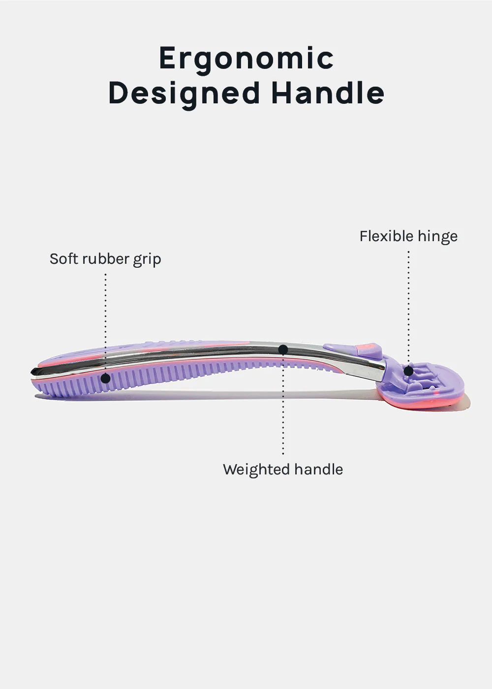 AOA Women's 5-Blade Razor Starter Kit - Image 3