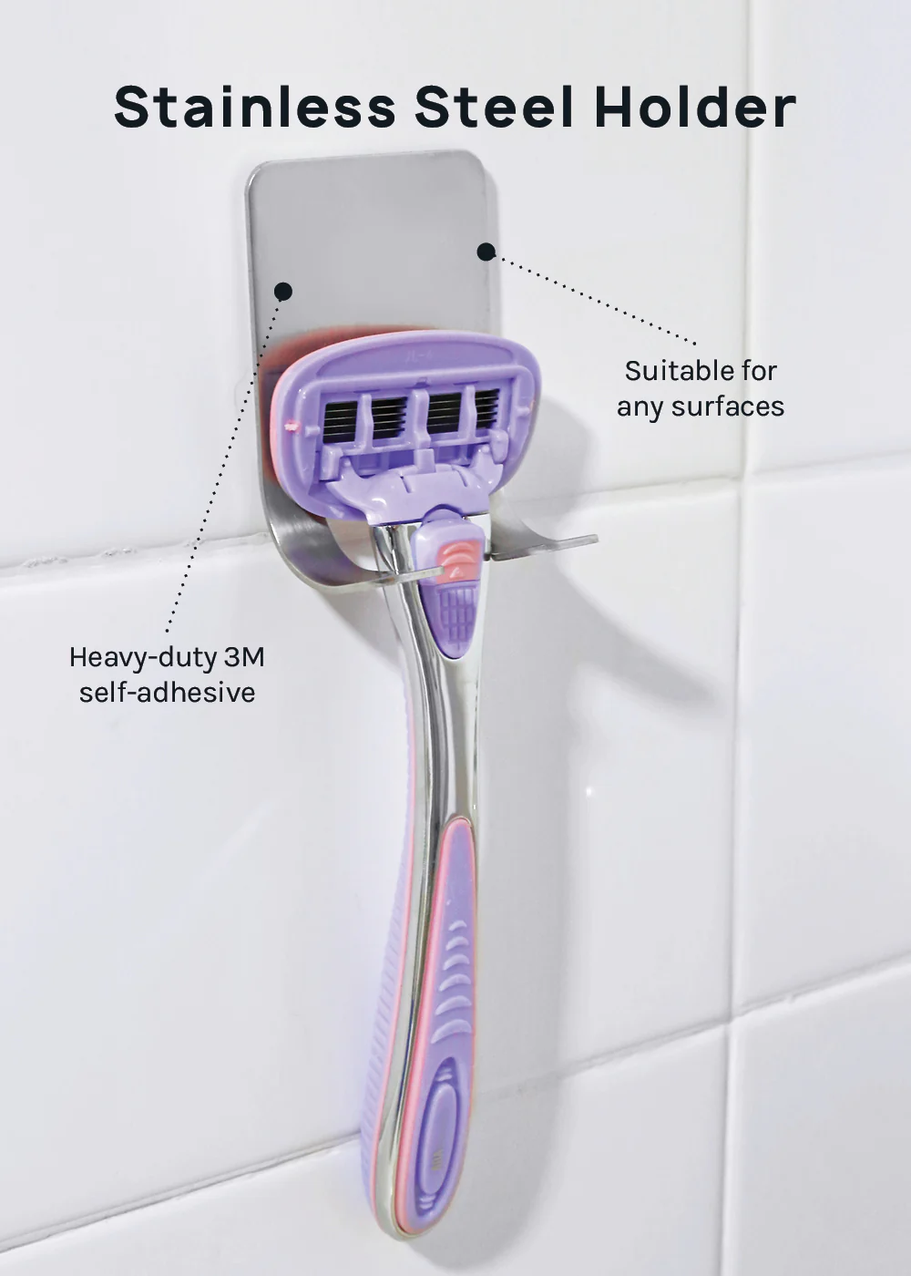 AOA Women's 5-Blade Razor Starter Kit - Image 7