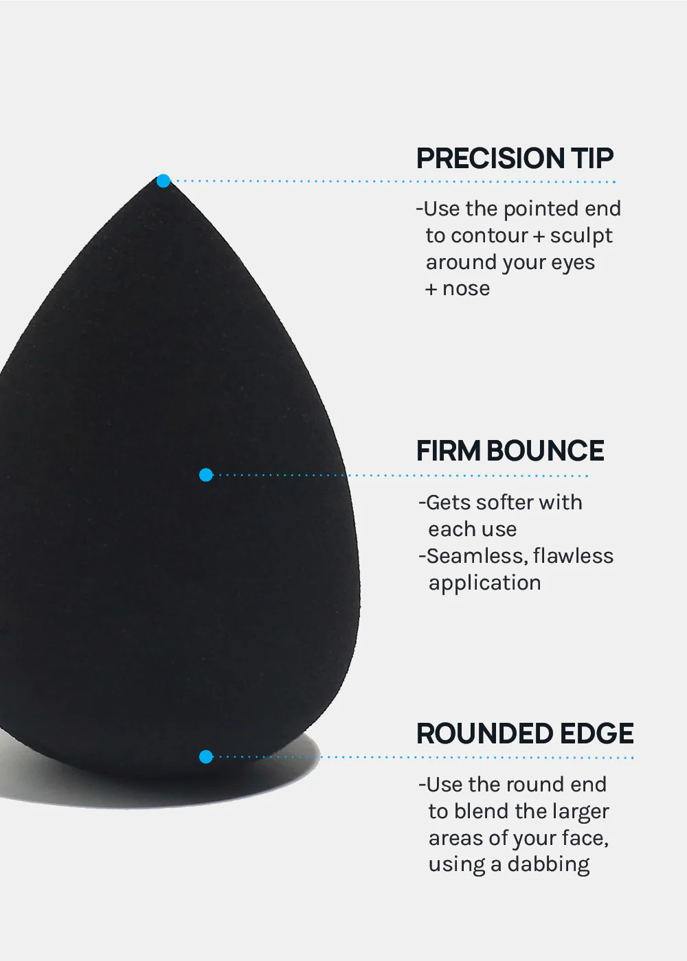 AOA Wonder Blender - Black Teardrop - Image 4