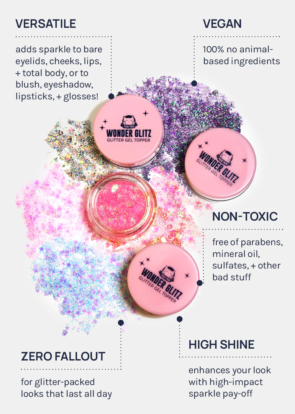 AOA Wonder Glitz Glitter Gel Topper - Image 6