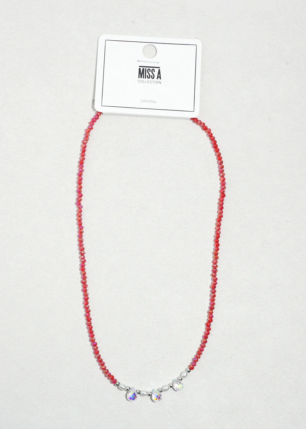 Crystal Glow Beaded Necklace - Image 2