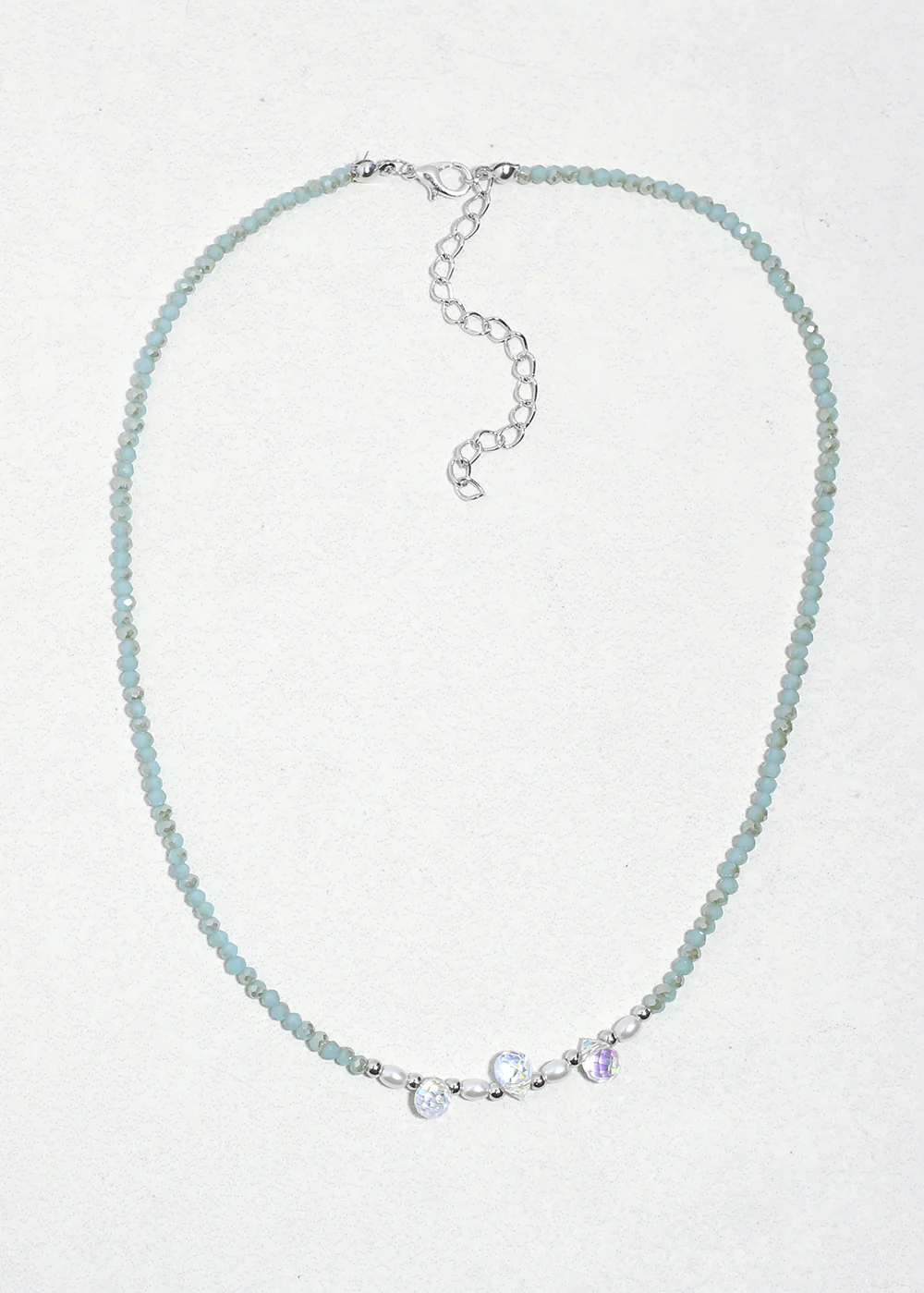 Crystal Glow Beaded Necklace - Image 3
