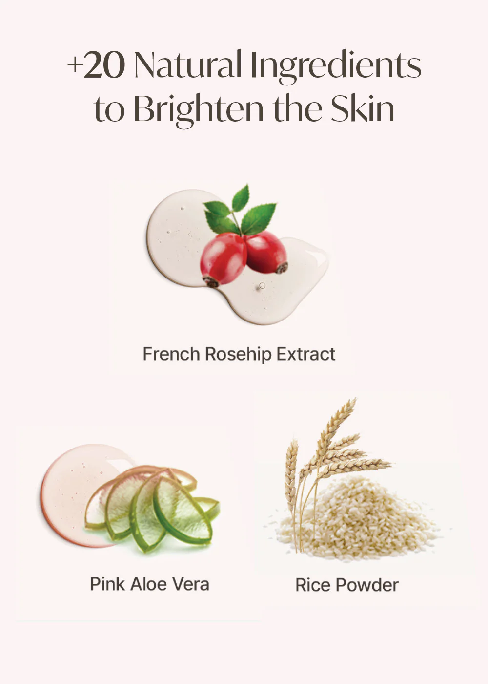 Arencia Fresh Rosehip Rice Mochi Cleanser 120g - Image 5