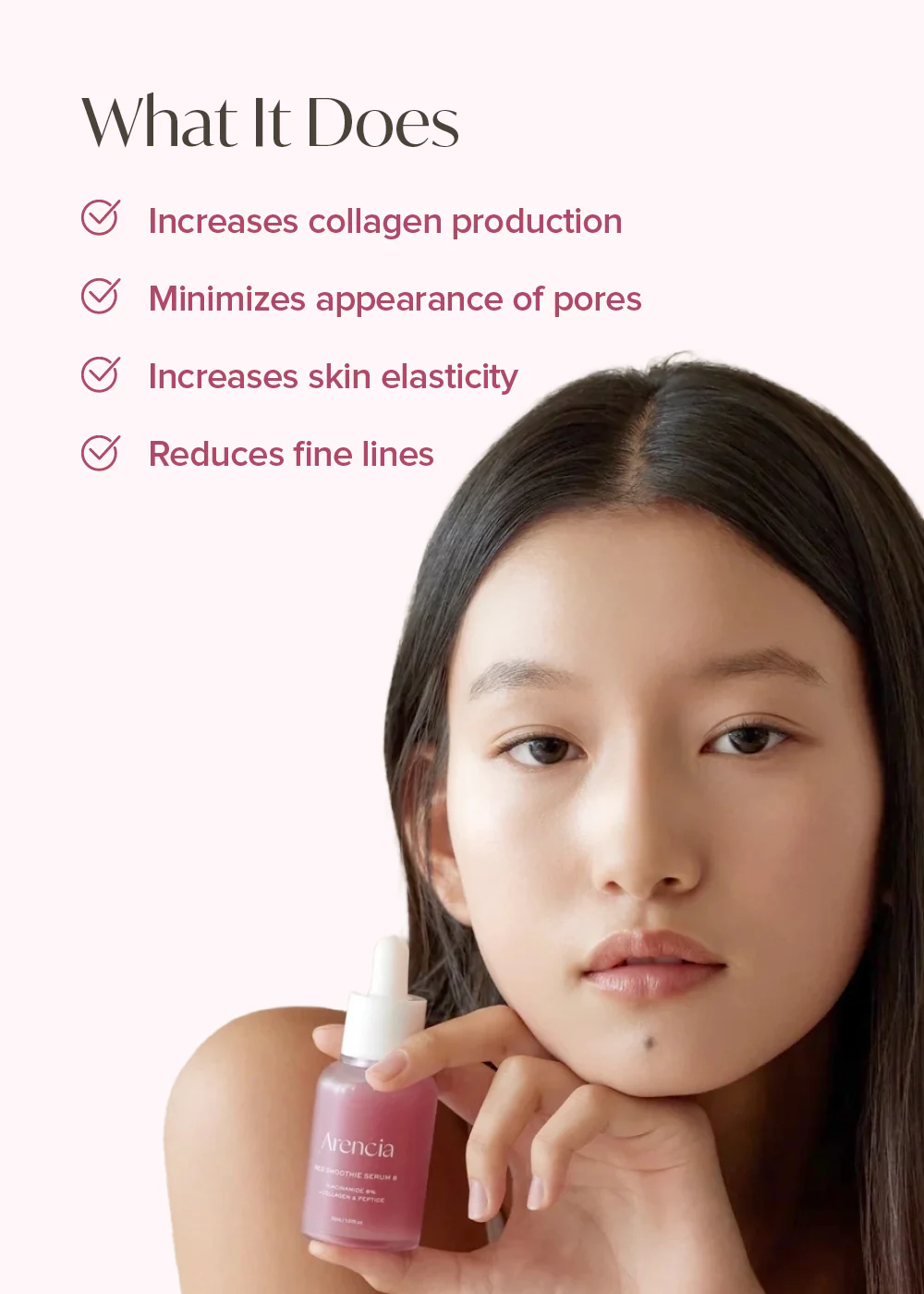 Arencia Red Smoothie Serum 8 30ml - Image 3