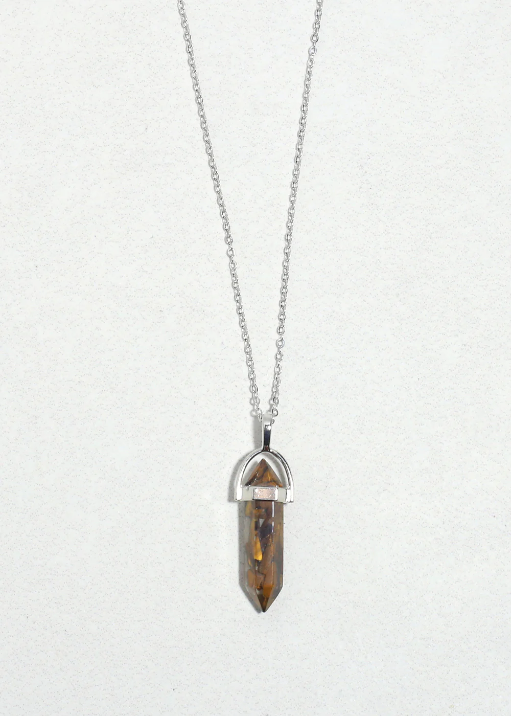 Aura Crystal Point Pendant Necklace - Image 3