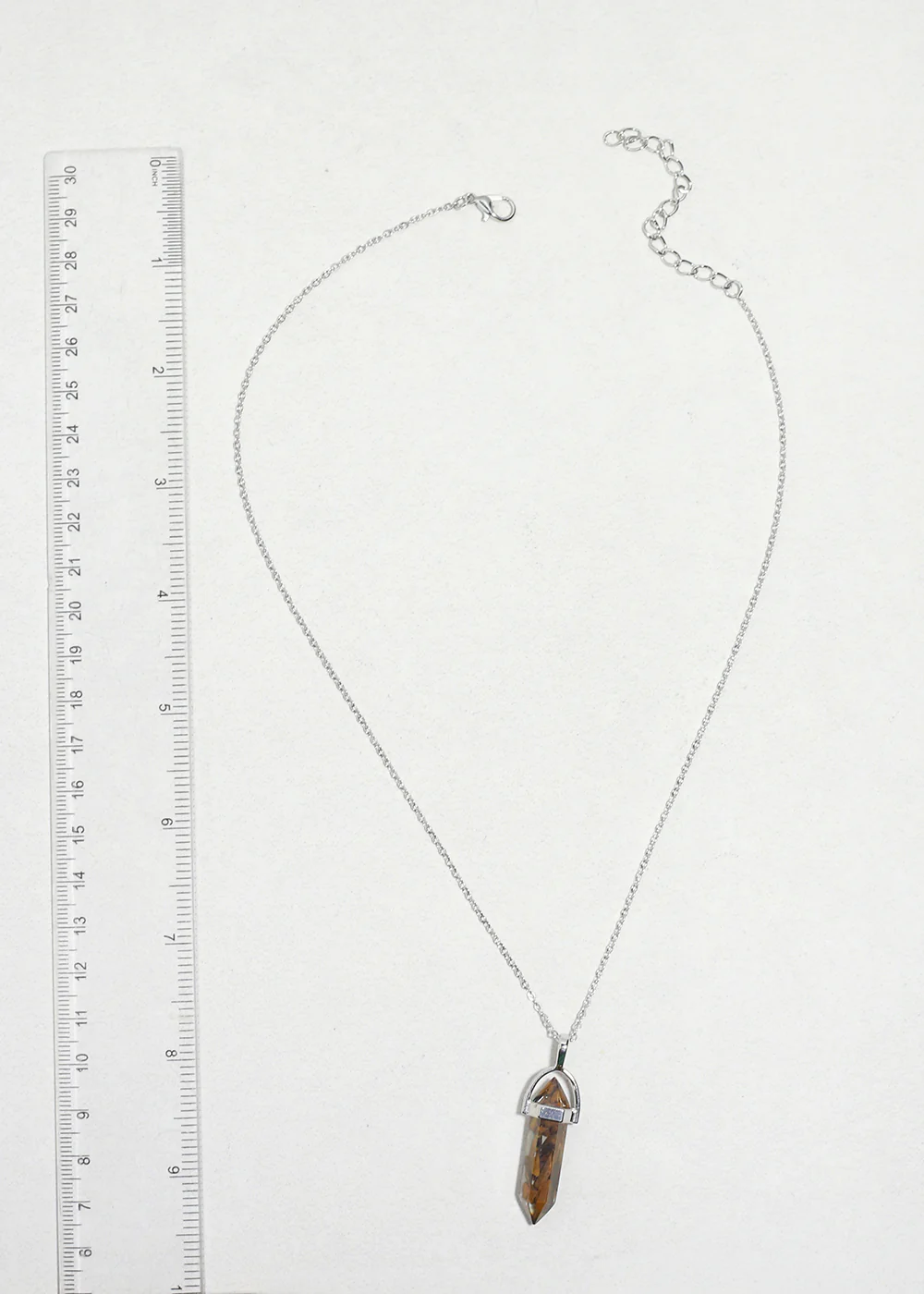 Aura Crystal Point Pendant Necklace - Image 4