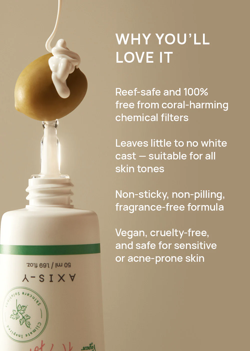 AXIS-Y Complete No-Stress Physical Sunscreen 50ml - Image 4