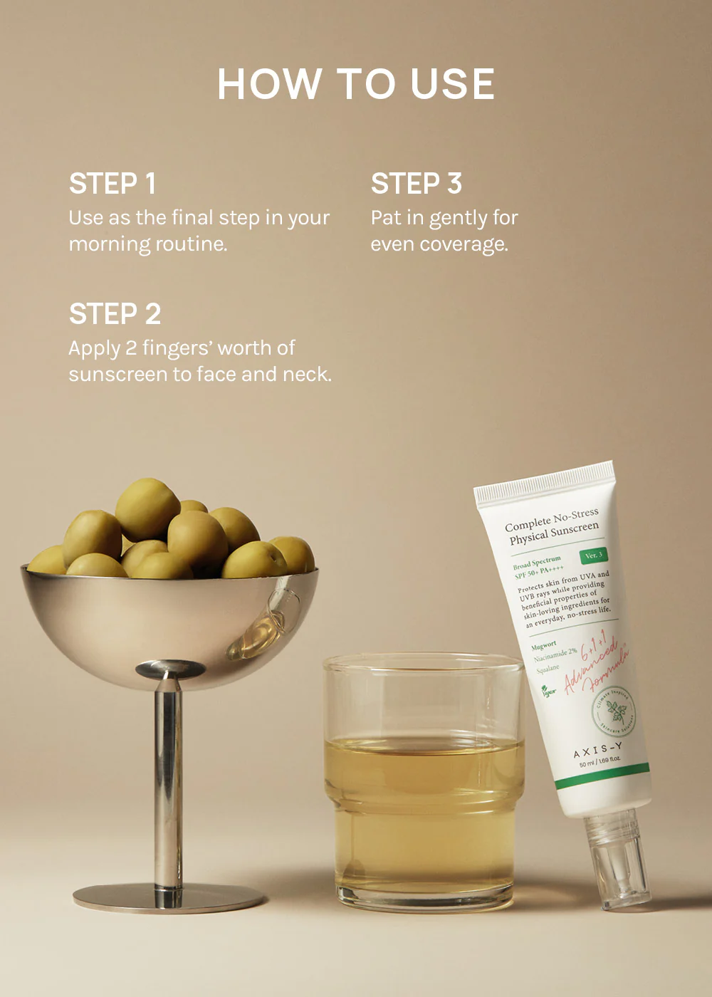 AXIS-Y Complete No-Stress Physical Sunscreen 50ml - Image 5