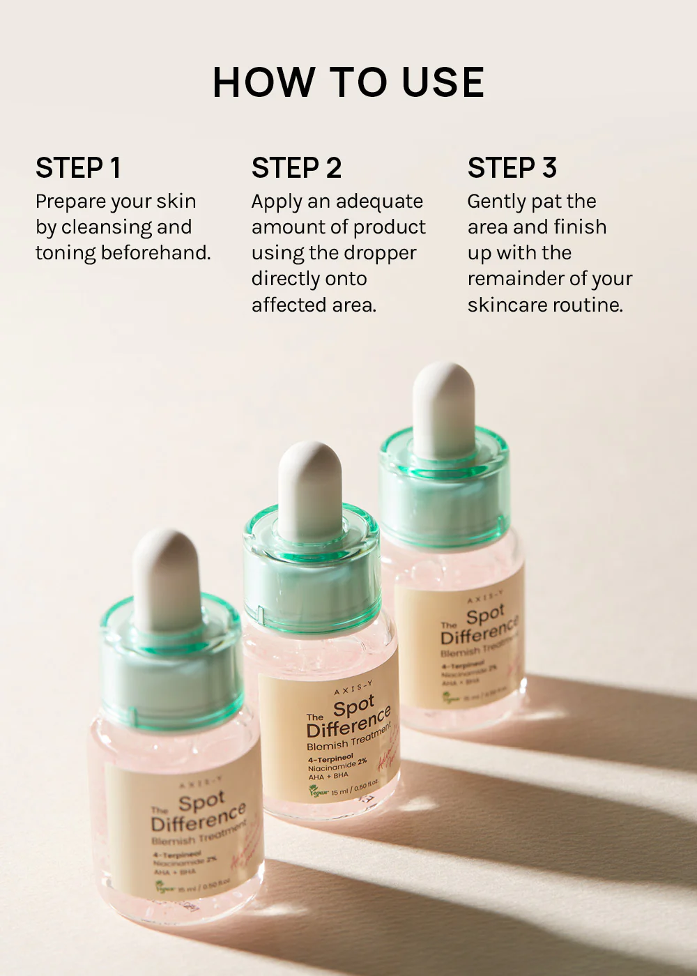 AXIS-Y Spot the Difference Blemish Treatment 15ml - Image 5