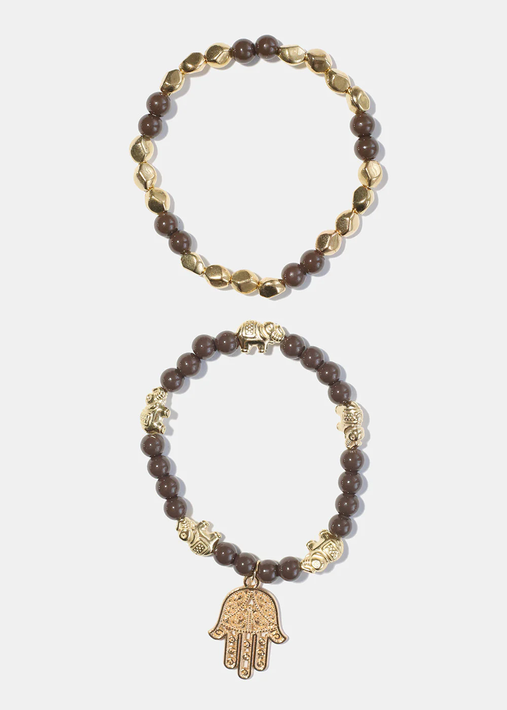 Bead Bracelet with Hamsa Hand - Image 12