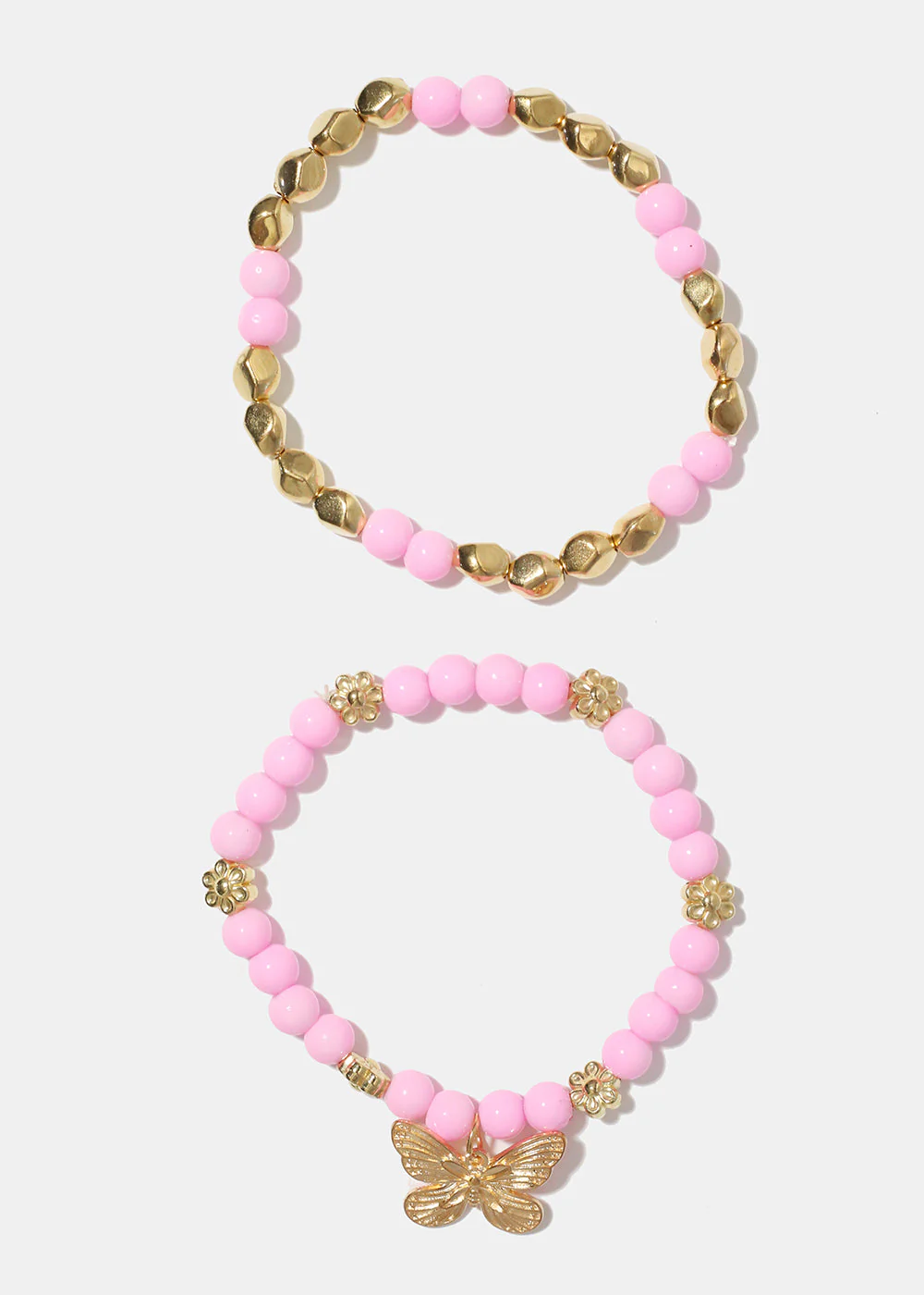 Beaded Bracelet with Butterfly - Image 2