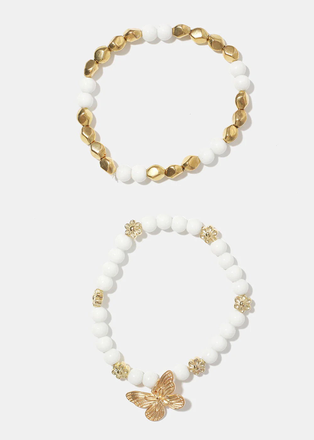 Beaded Bracelet with Butterfly - Image 3