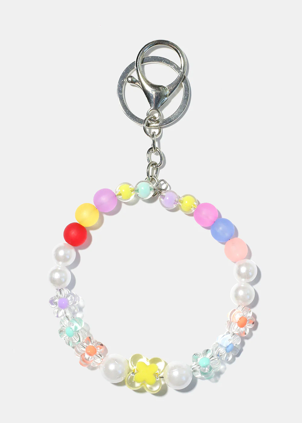 Beads & Flowers Key Ring - Image 3