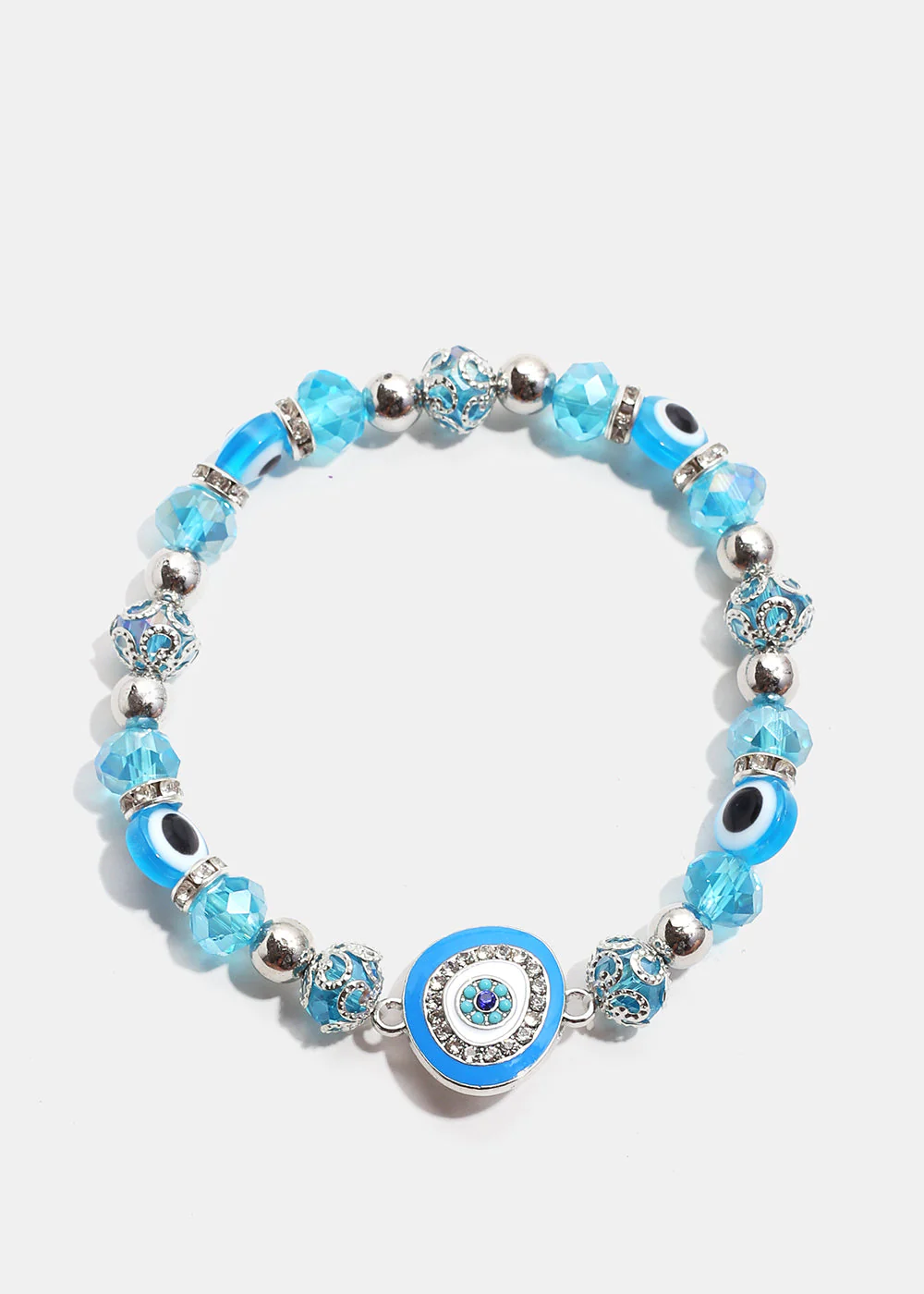 Big Evil Eye Bead Bracelet - Image 10