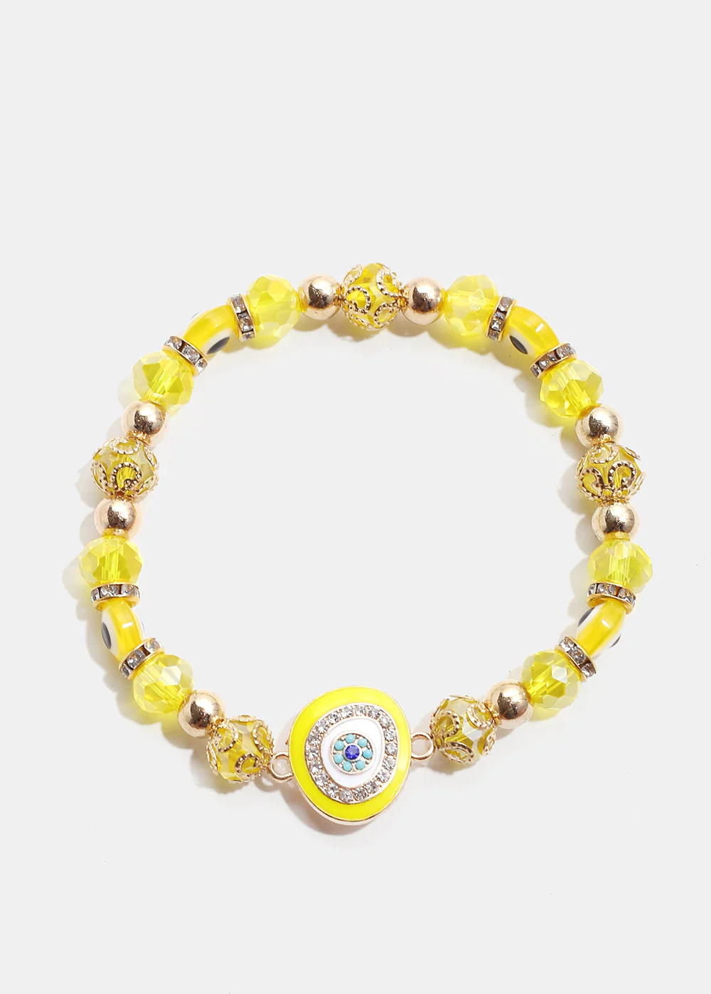 Big Evil Eye Bead Bracelet - Image 4