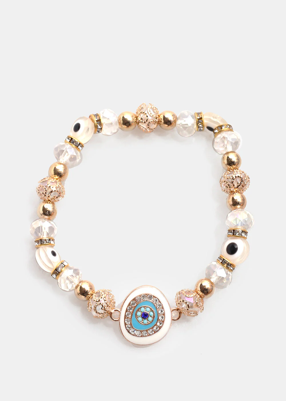Big Evil Eye Bead Bracelet - Image 5
