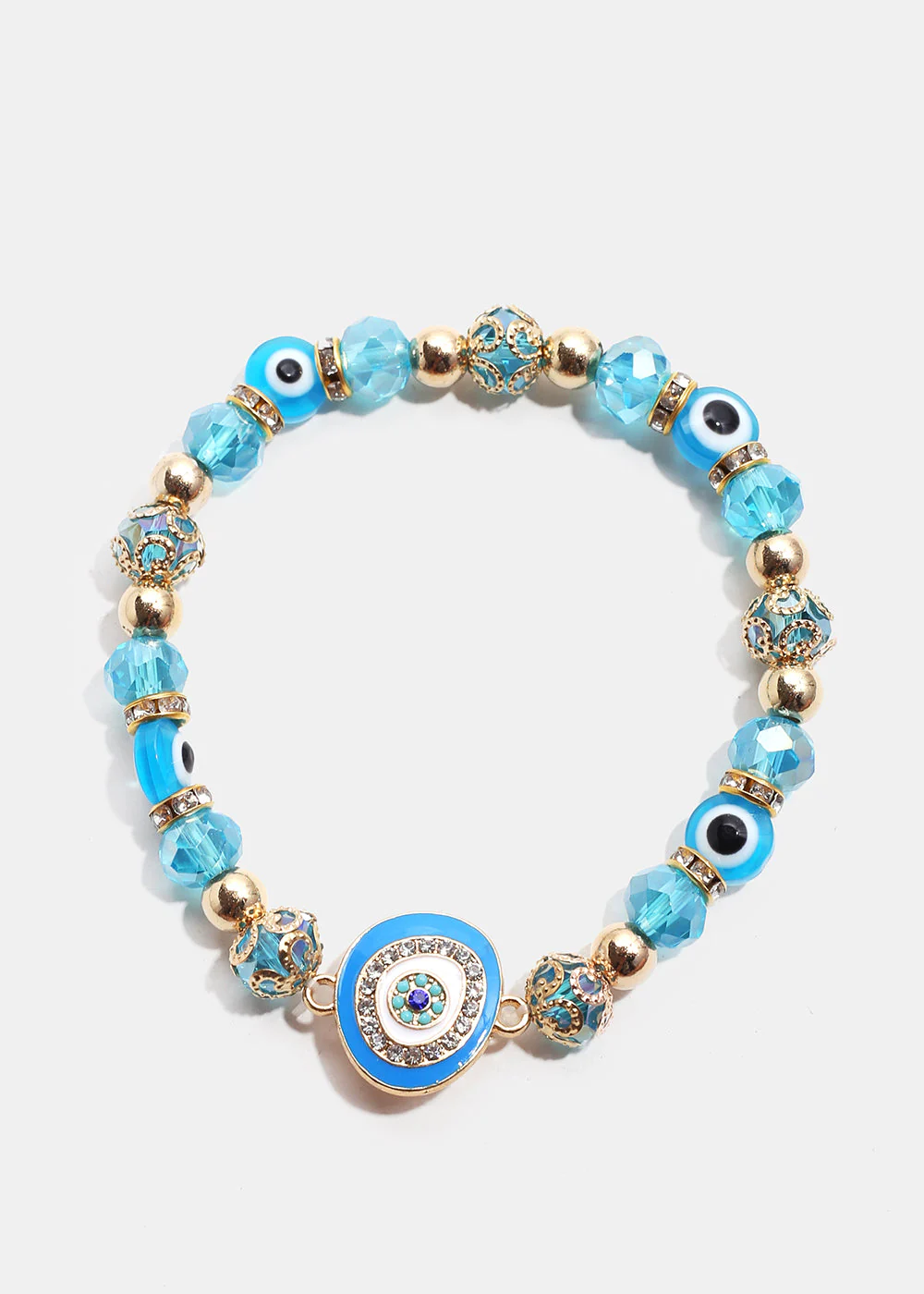 Big Evil Eye Bead Bracelet - Image 6