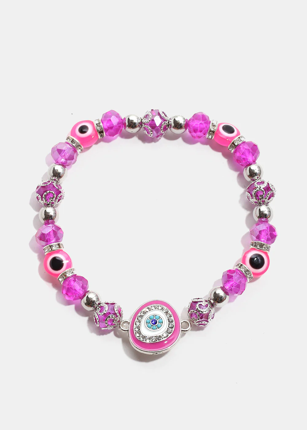 Big Evil Eye Bead Bracelet - Image 9