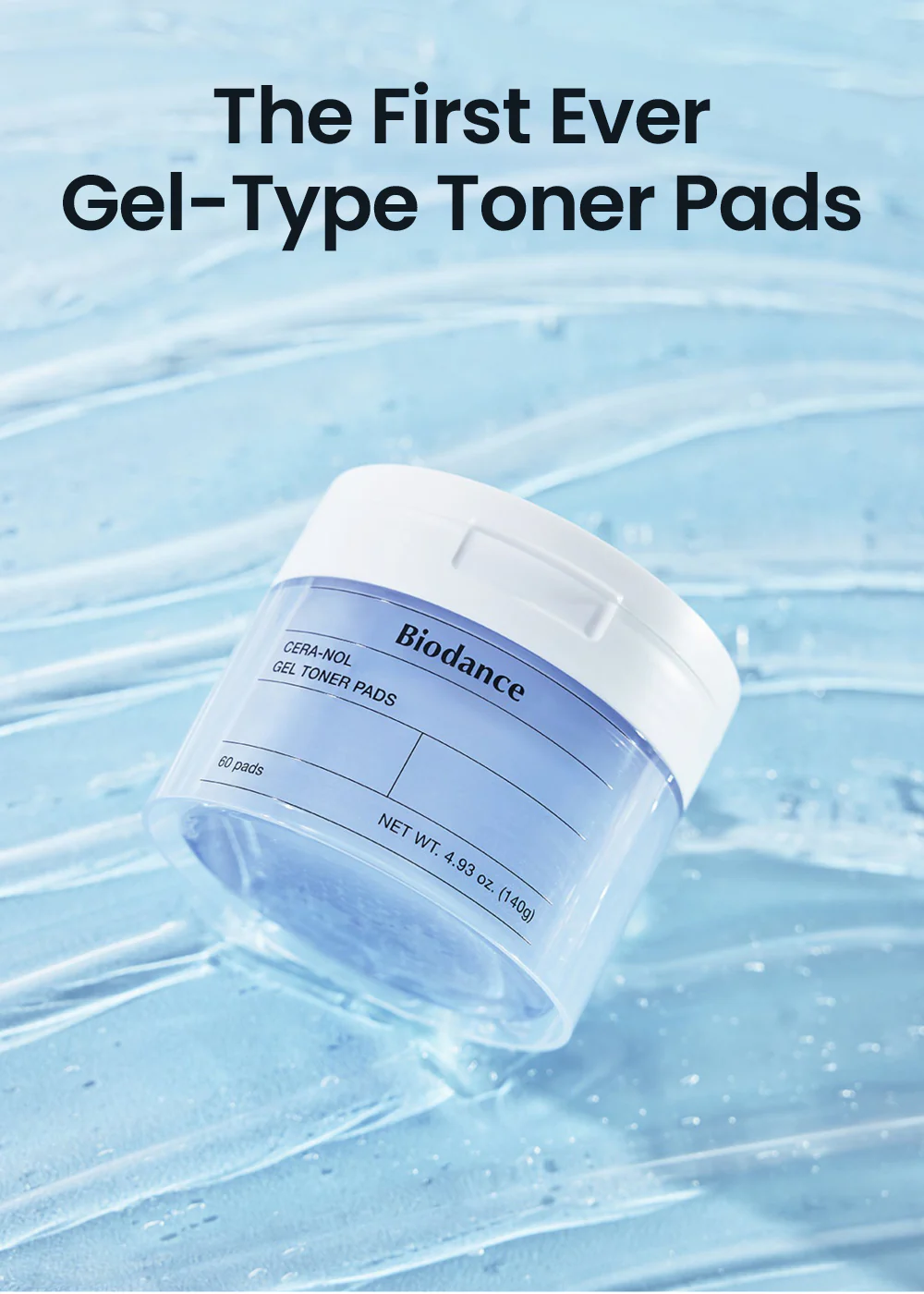 Biodance Cera-nol Gel Toner Pad (60 Pads) - Image 2