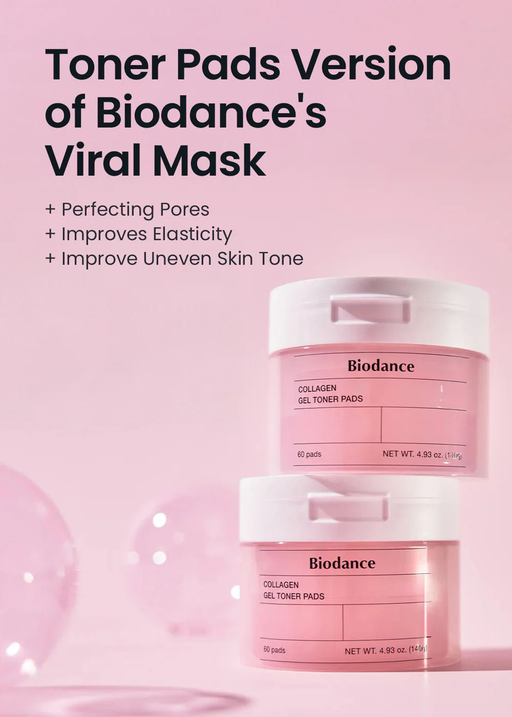 Biodance Collagen Gel Toner Pad (60 Pads) - Image 4