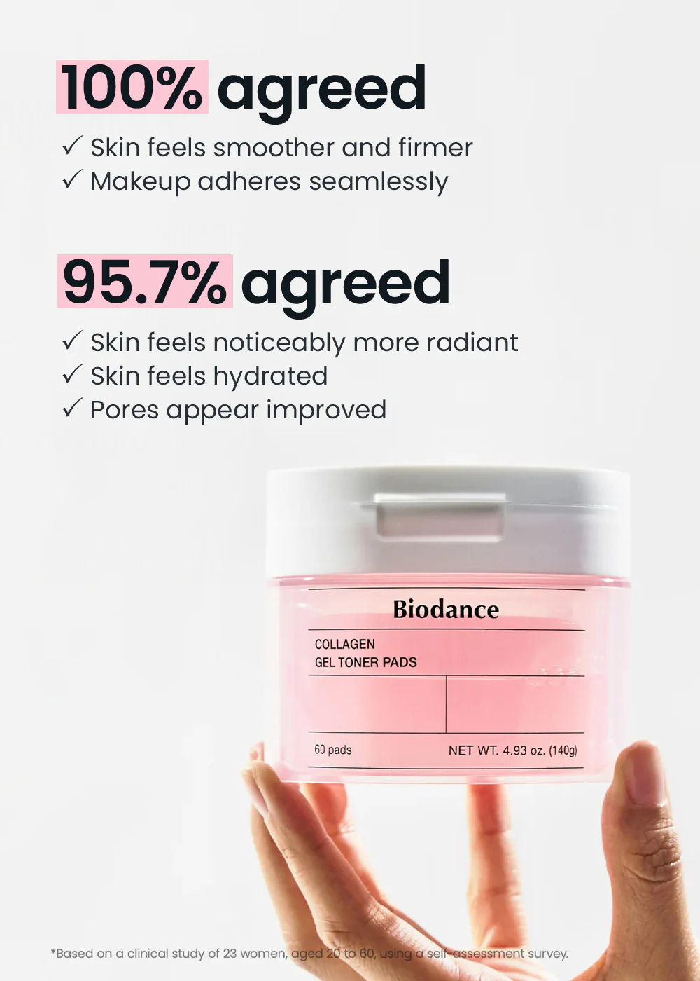 Biodance Collagen Gel Toner Pad (60 Pads) - Image 6