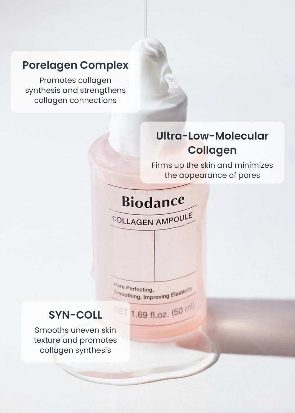 Biodance Pore Tightening Collagen Ampoule 50ml - Image 4