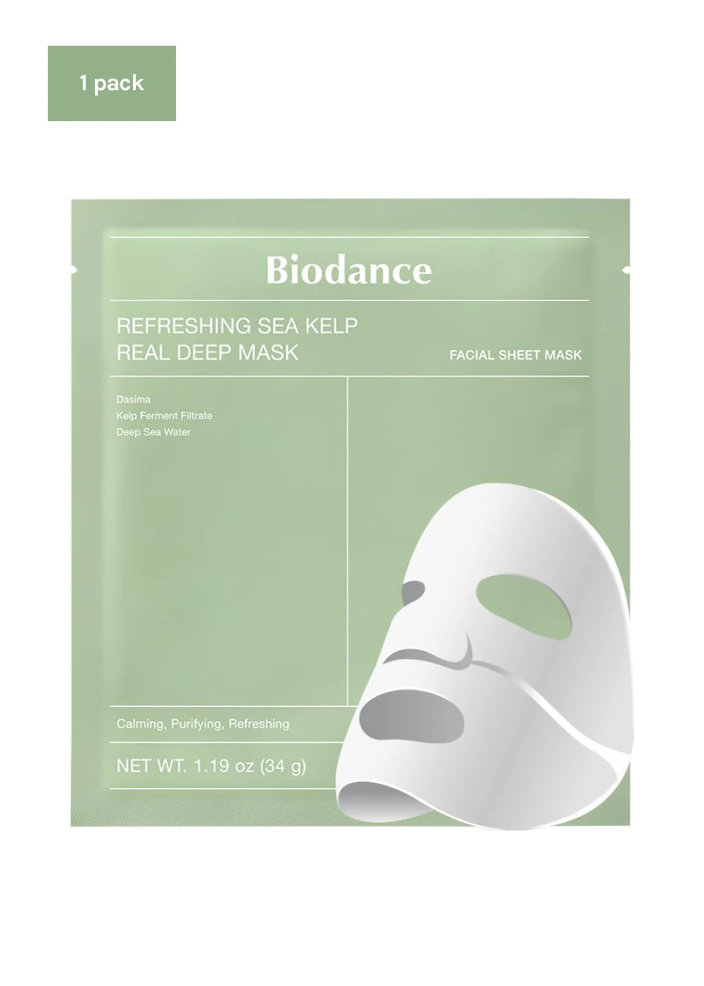 Biodance Refreshing Sea Kelp Real Deep Mask - Image 11