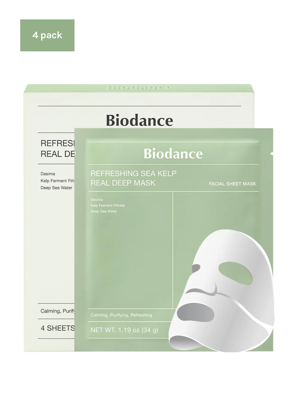 Biodance Refreshing Sea Kelp Real Deep Mask - Image 12