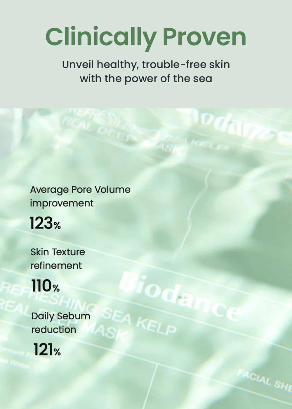Biodance Refreshing Sea Kelp Real Deep Mask - Image 5