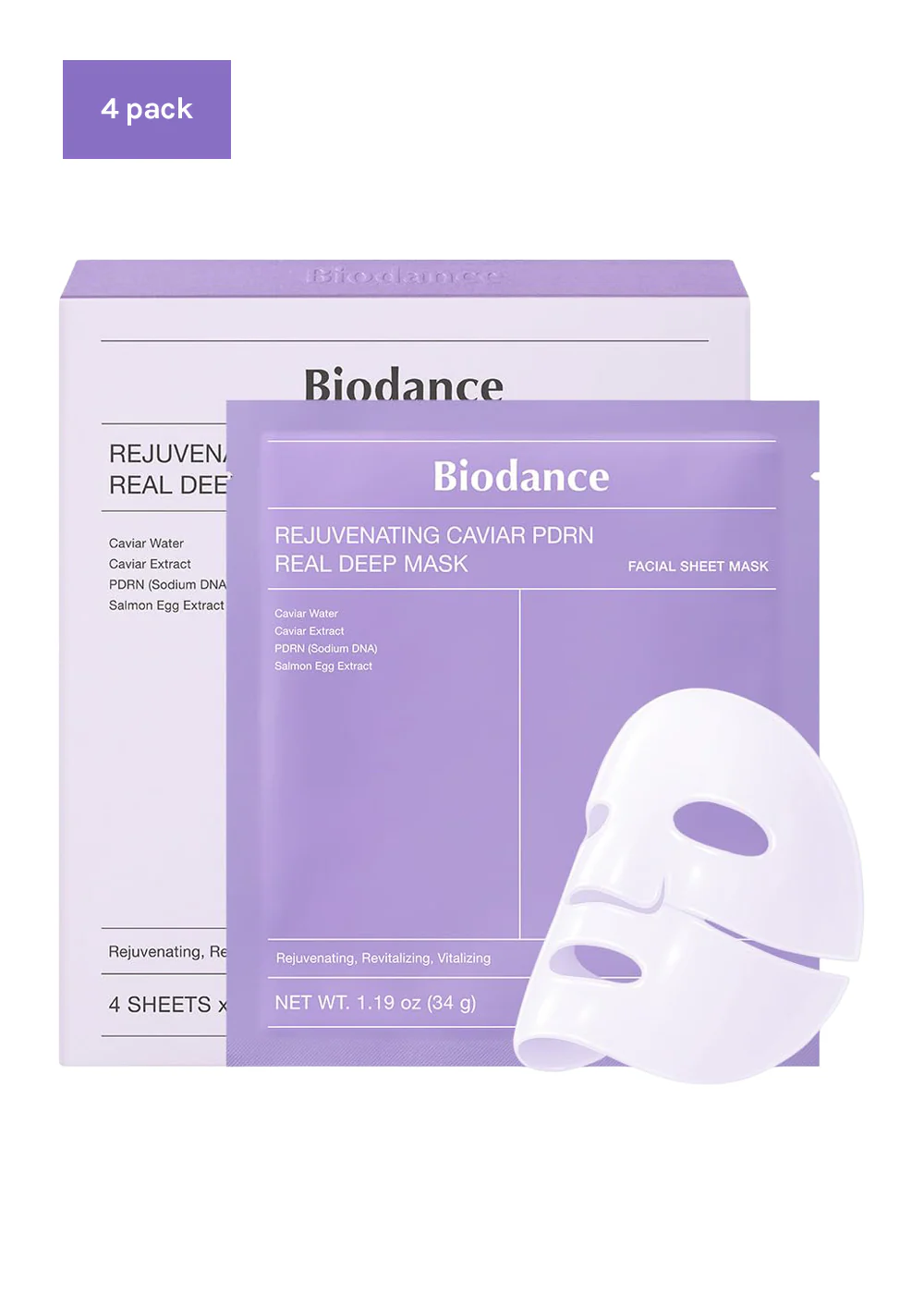 Biodance Rejuvenating Caviar PDRN Real Deep Mask - Image 11