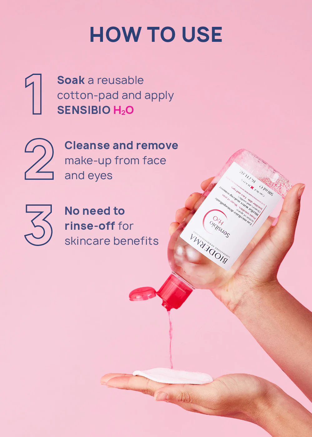 BIODERMA Sensibio H2O 500ml - Image 6
