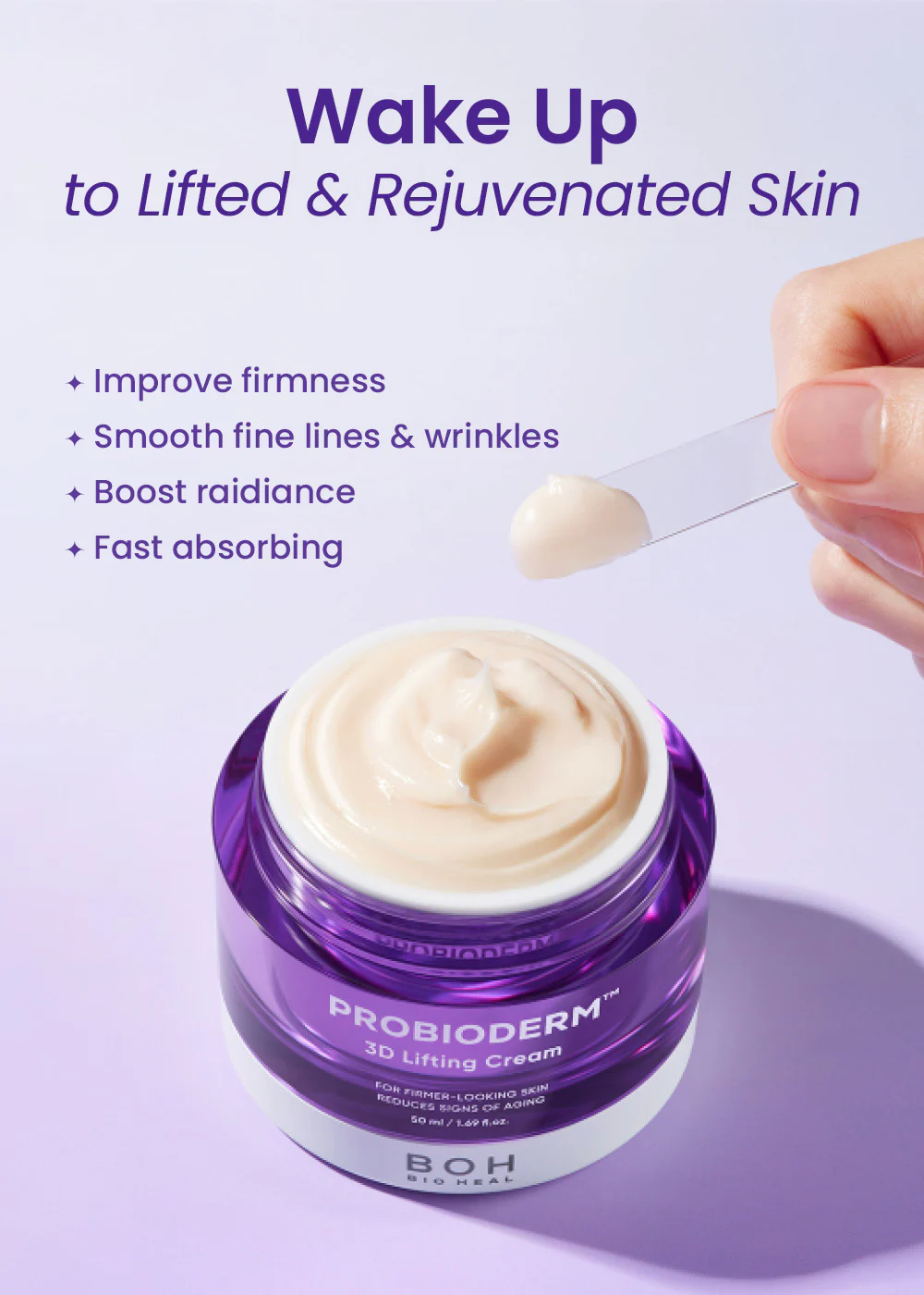 BIOHEAL BOH Probioderm 3D Lifting Cream 50ml - Image 2