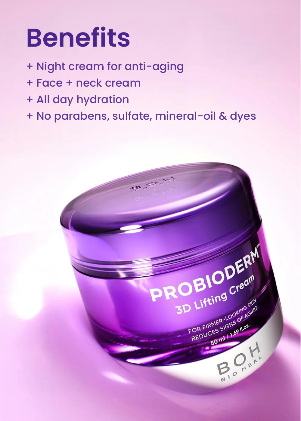 BIOHEAL BOH Probioderm 3D Lifting Cream 50ml - Image 5
