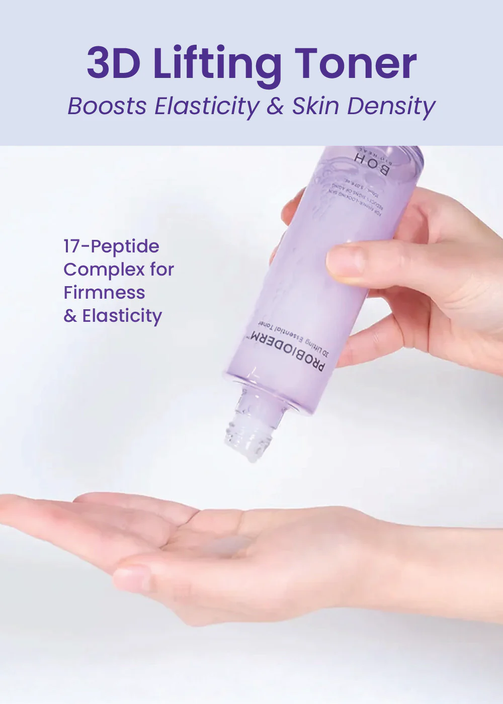 BIOHEAL BOH Probioderm 3D Lifting Essential Toner 150ml - Image 3