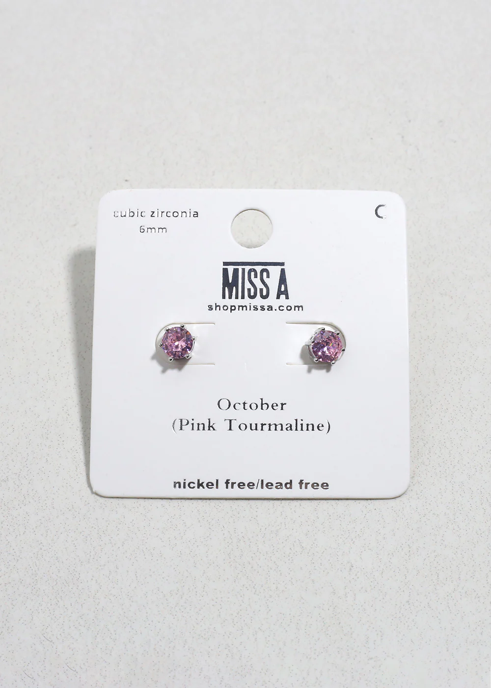 Birthstone Stud Earrings - Image 10