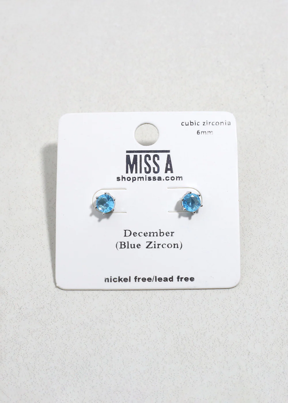 Birthstone Stud Earrings - Image 12