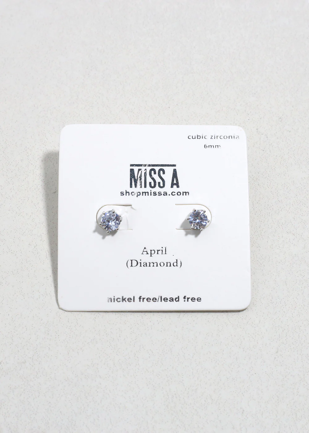 Birthstone Stud Earrings - Image 4