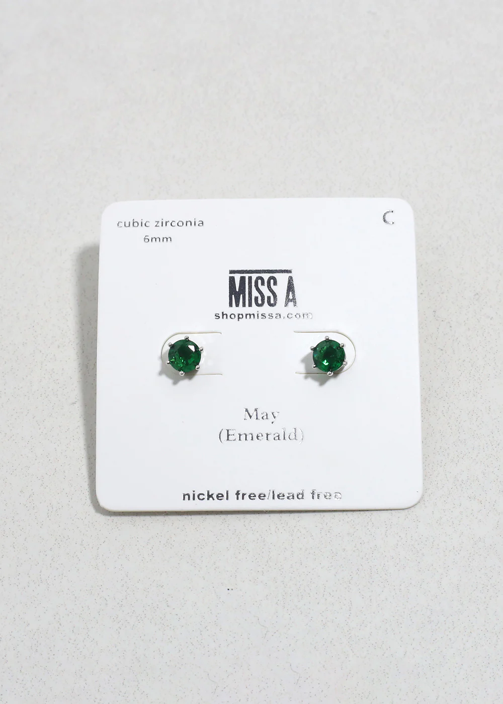 Birthstone Stud Earrings - Image 5