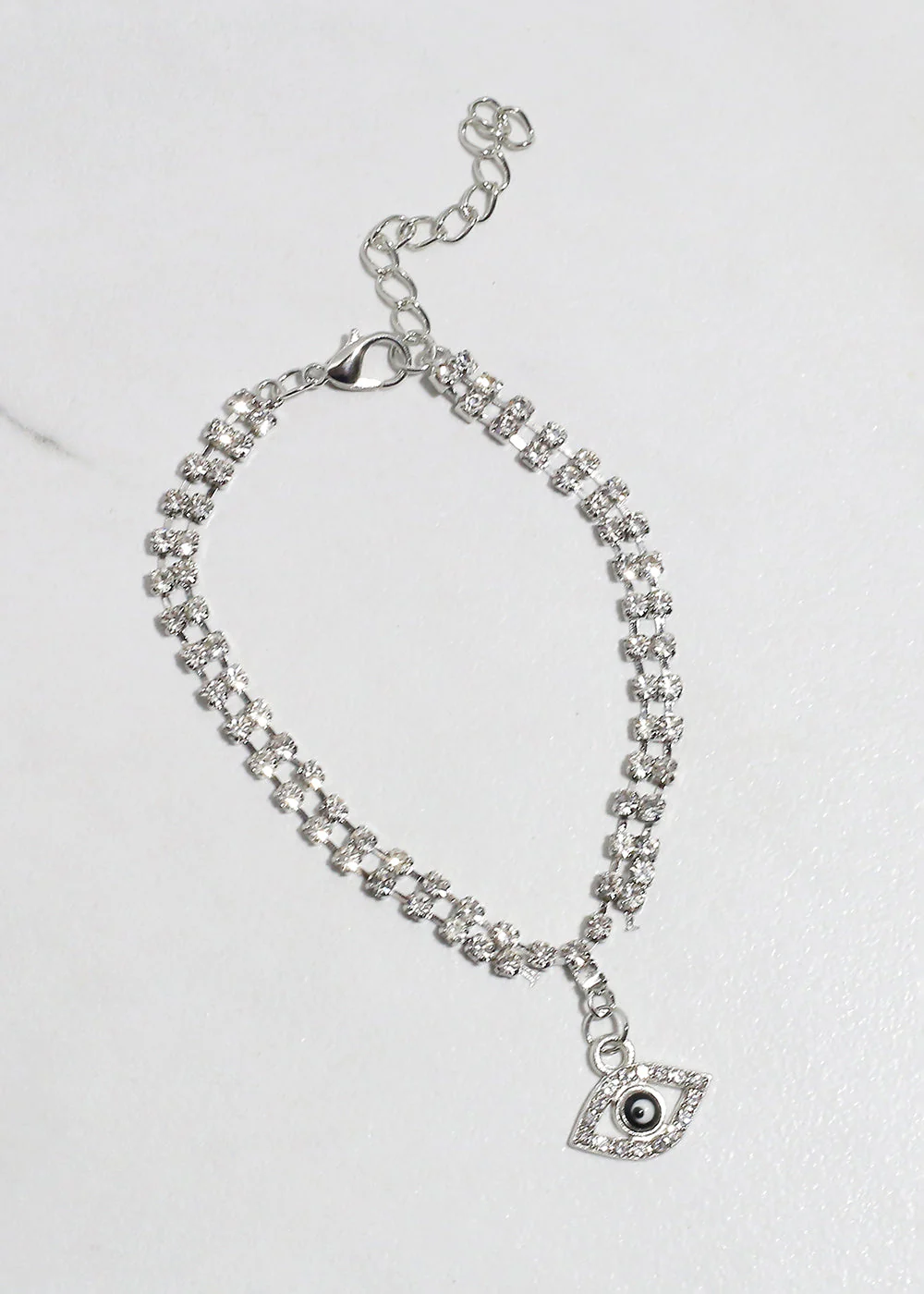 Bling Evil Eye Chain Bracelet - Image 5