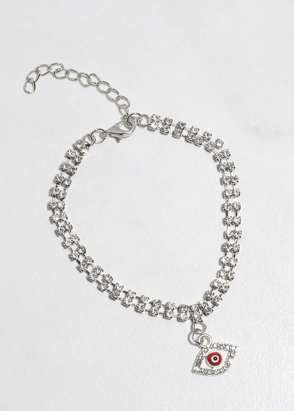 Bling Evil Eye Chain Bracelet - Image 6