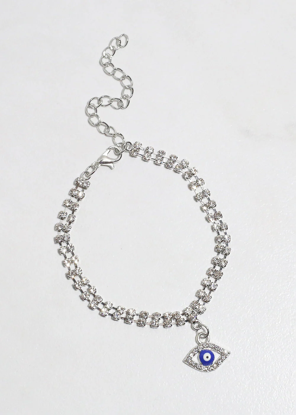 Bling Evil Eye Chain Bracelet - Image 7