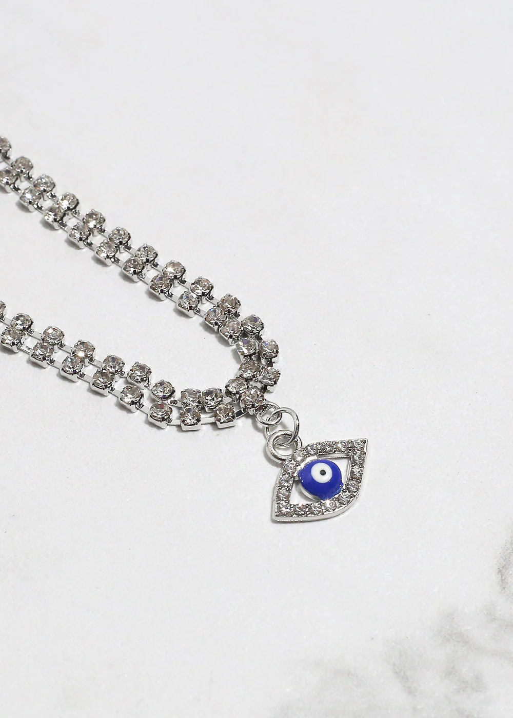 Bling Evil Eye Chain Bracelet - Image 8