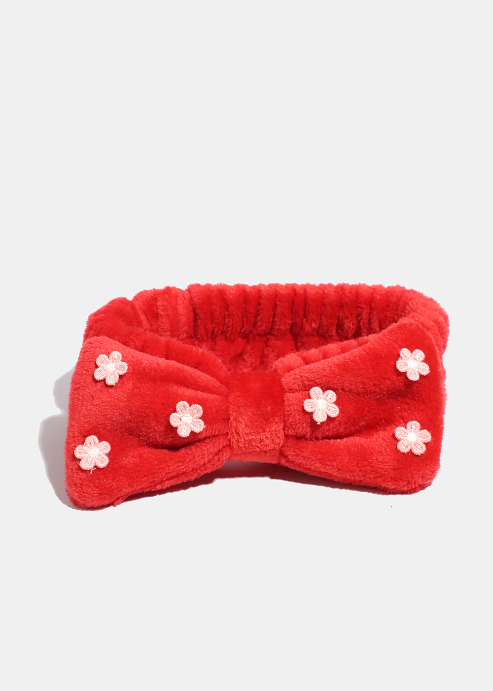 Blossom Plush Spa Bow Headband - Image 3