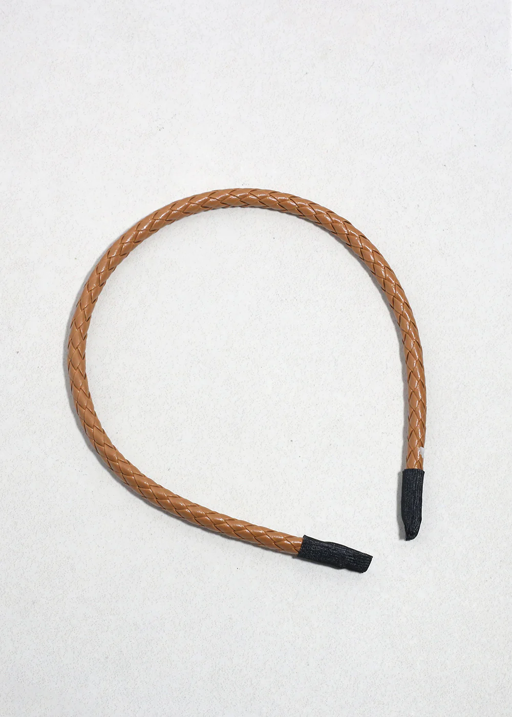 Braided Faux Leather Headband - Image 4