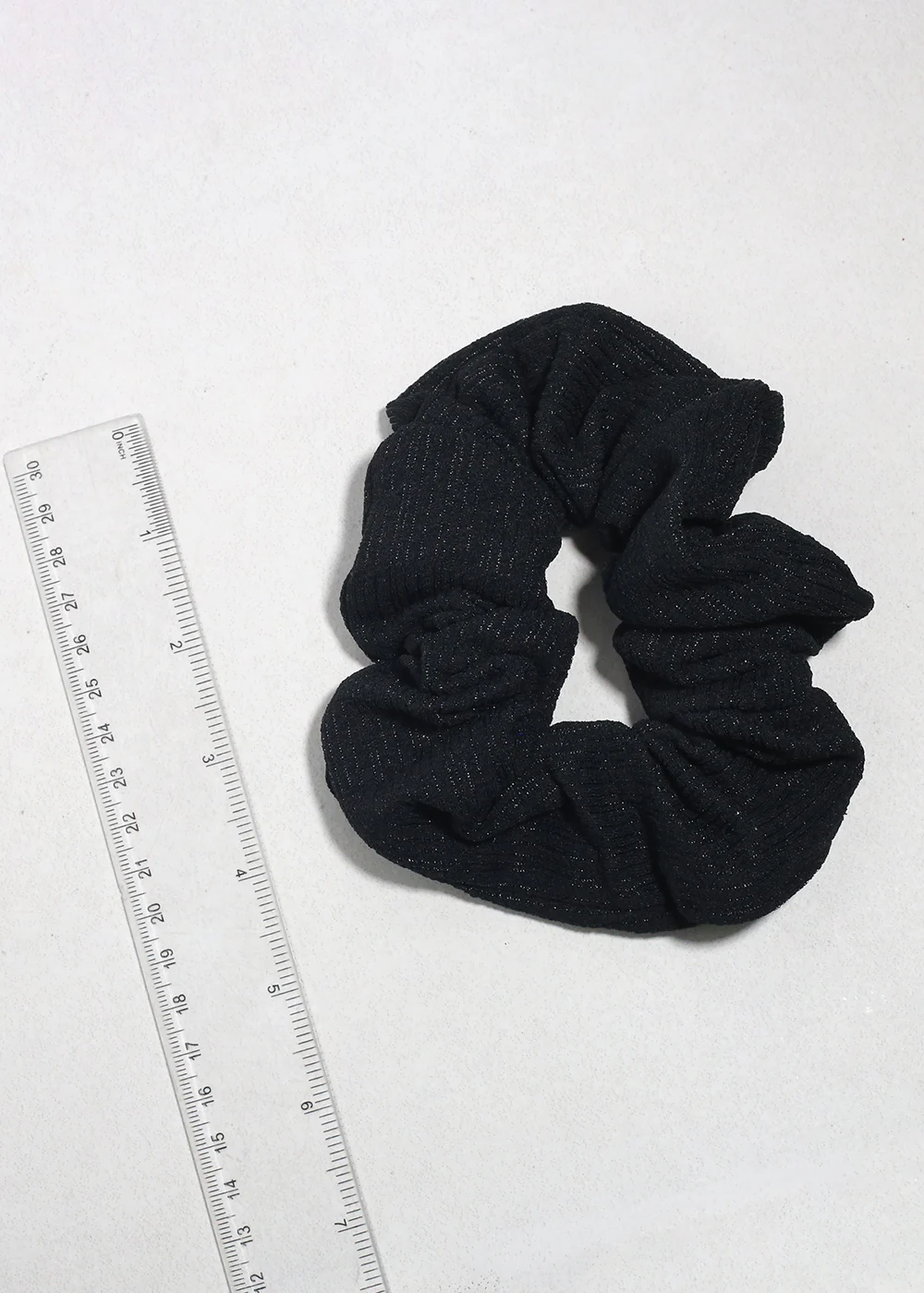 Oversized Ribbed Scrunchie - Image 3