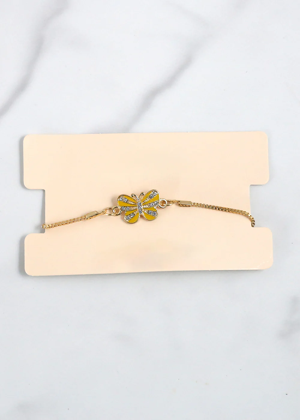 Delicate Butterfly Bracelet - Image 3